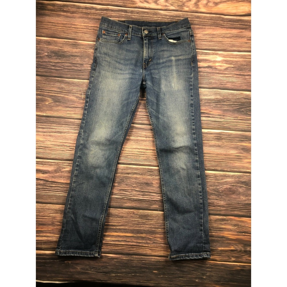 Levi's Mens Size 30W 30L 511 Blue Denim Slim Fit Jeans Preowned Adult